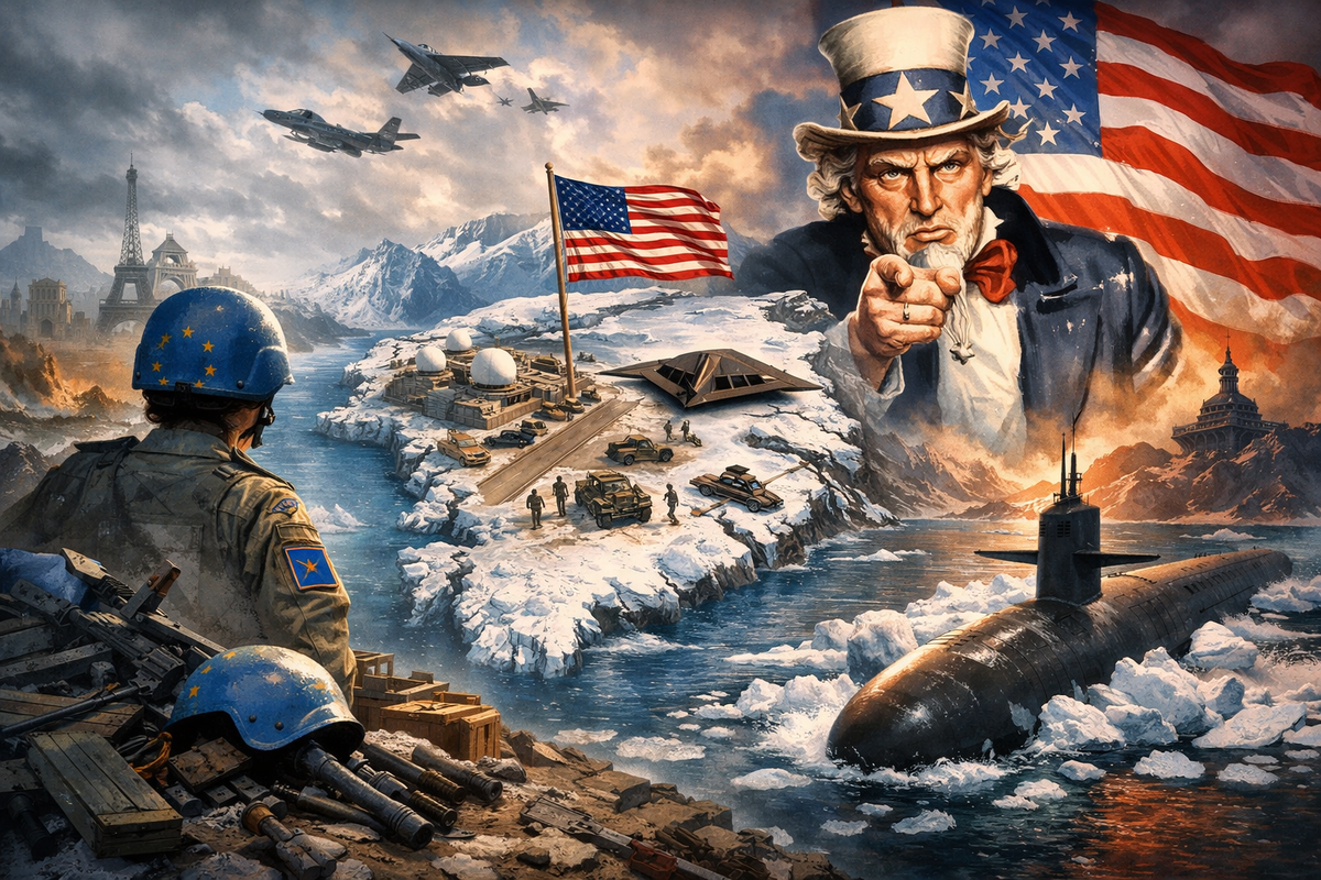 США разоружила Европу, чтобы забрать Гренландию