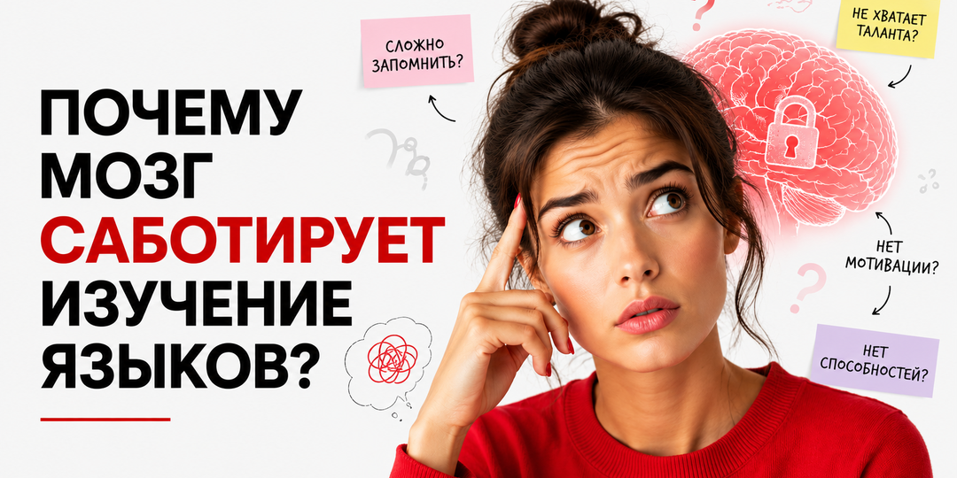 Почему мозг саботирует изучение языков?