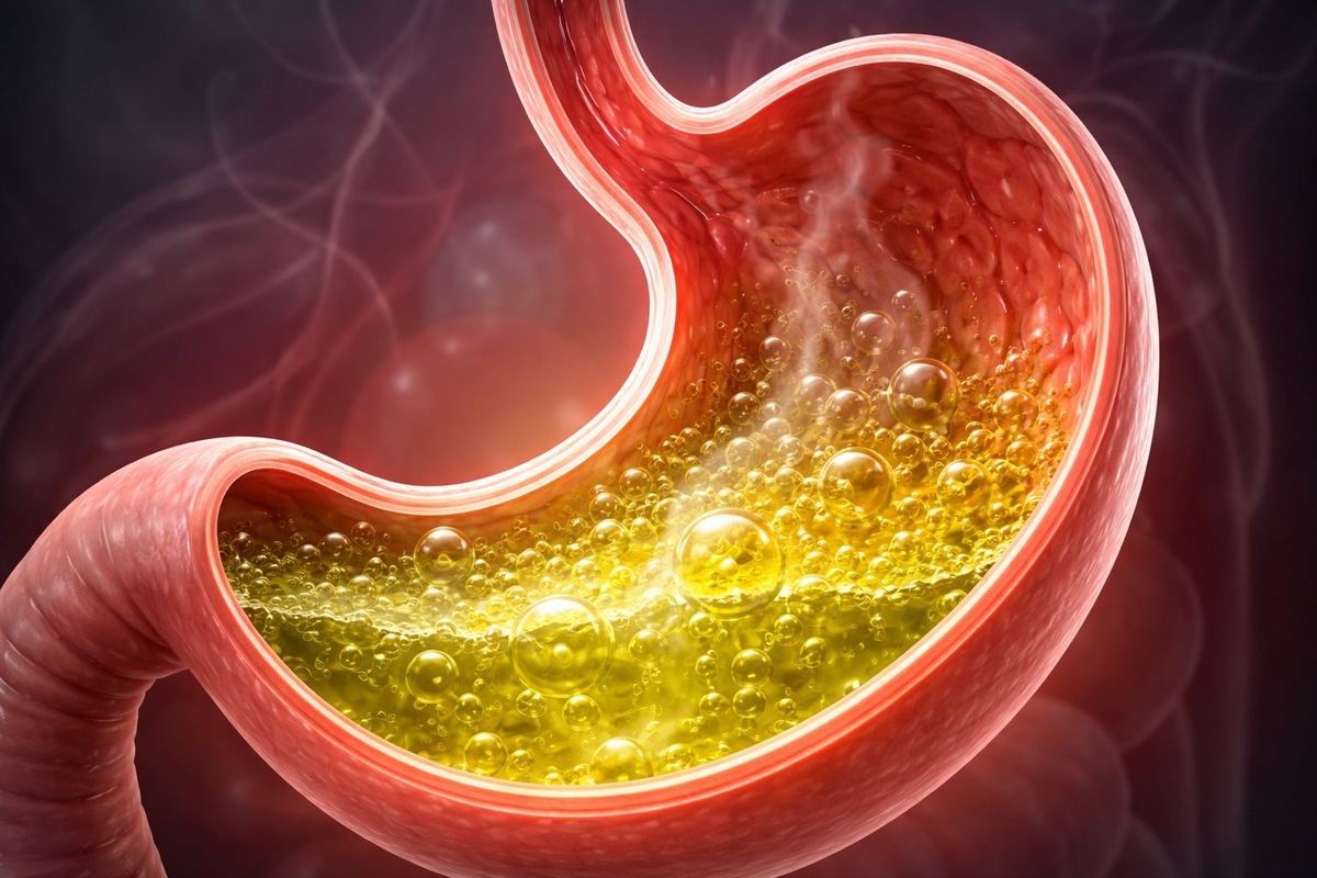    Иногда желудочная кислота все же приводит к образованию язвы