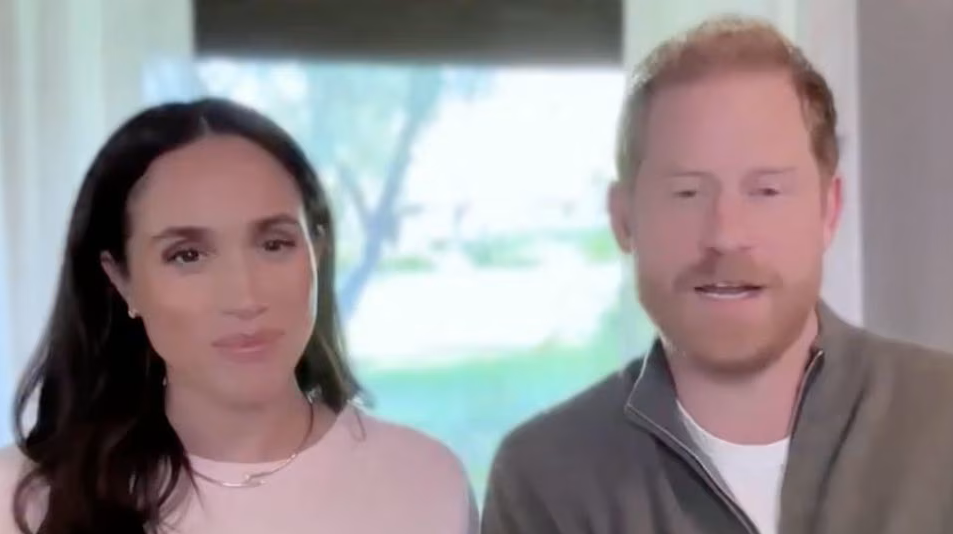 Гарри и Меган дали интервью Гейл Кинг. Качество — как будто снимали на картошку