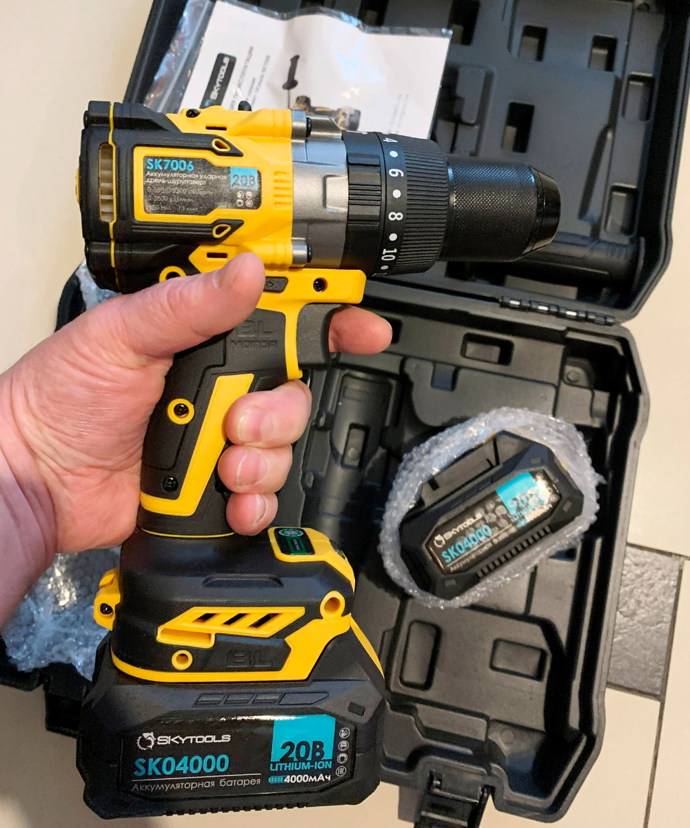 Шуруповёрт SKytools SK7006