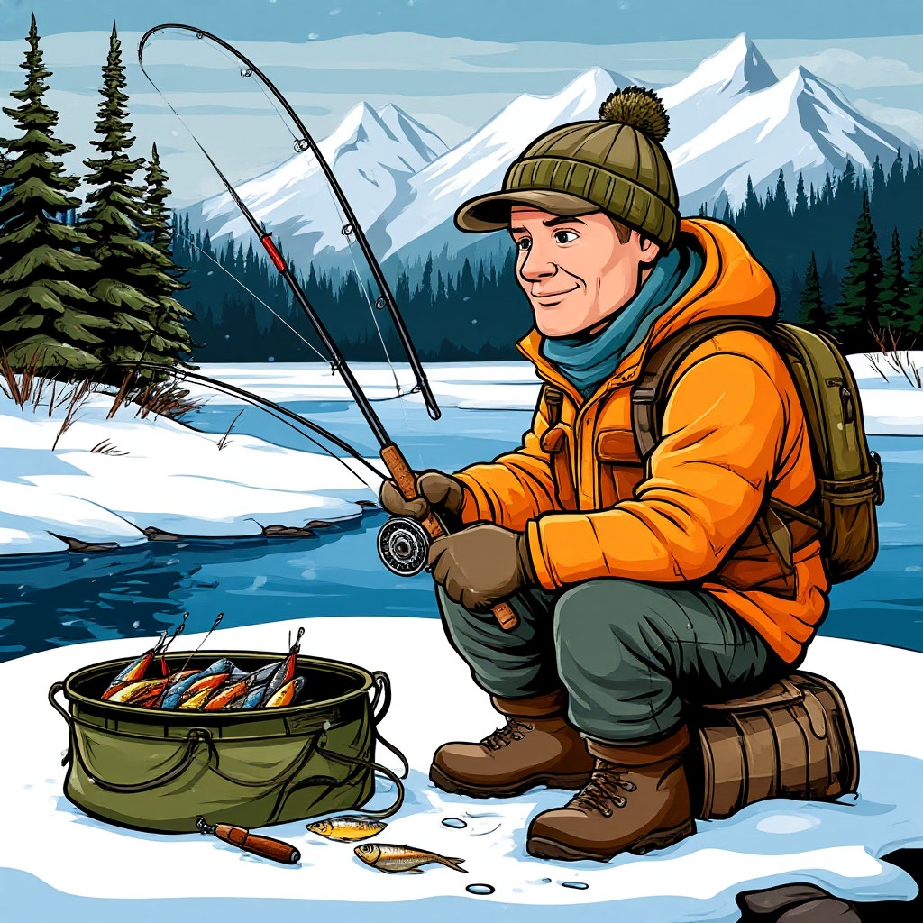 Тактика ловли на зимней рыбалке