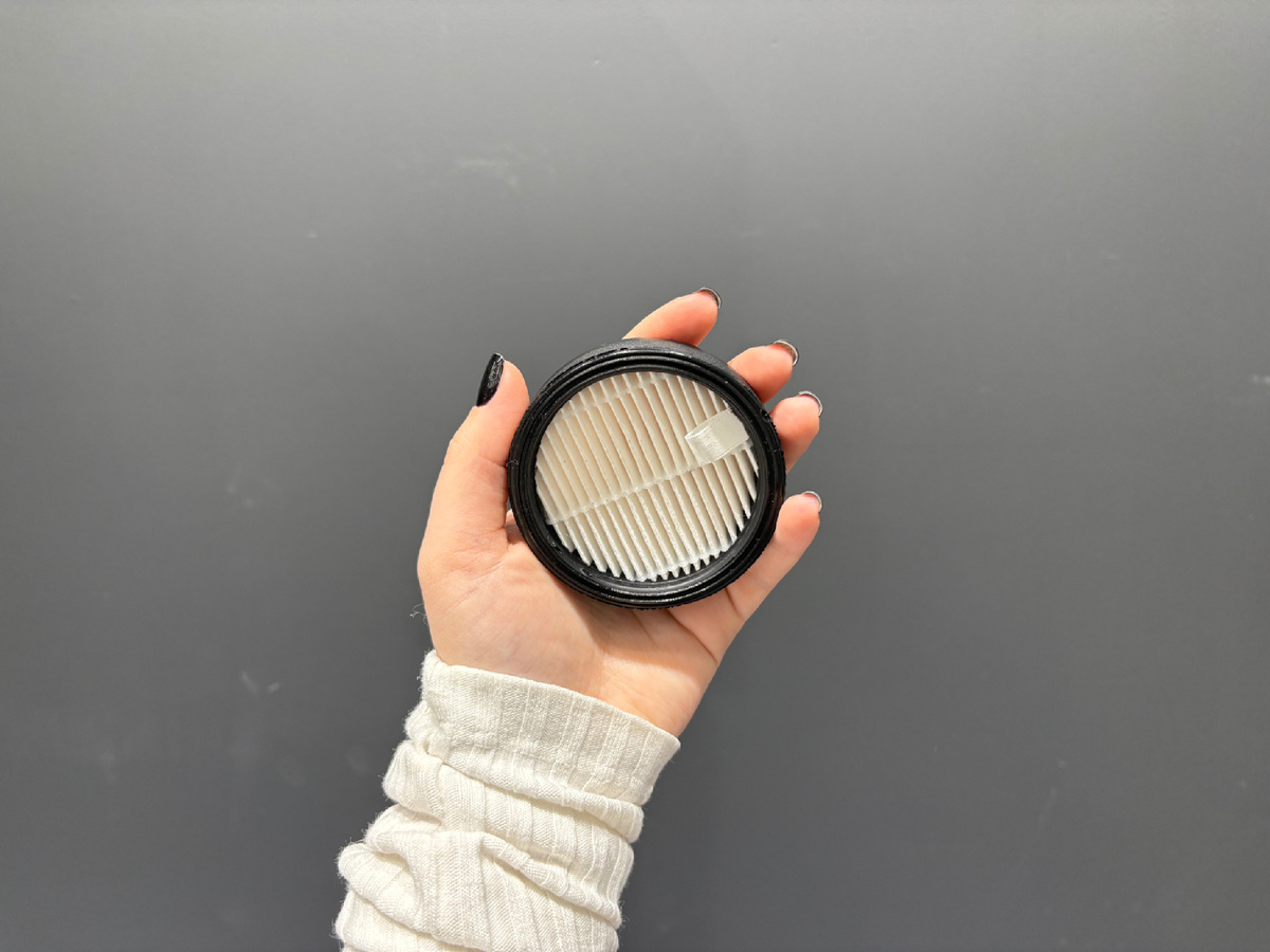 Фильтр из вертикального пылесоса