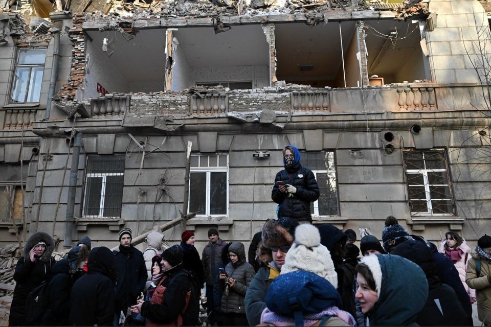    Во время сноса ВНИИБ задержали 15 активистов. Фото: тг-канал "Стоп снос".