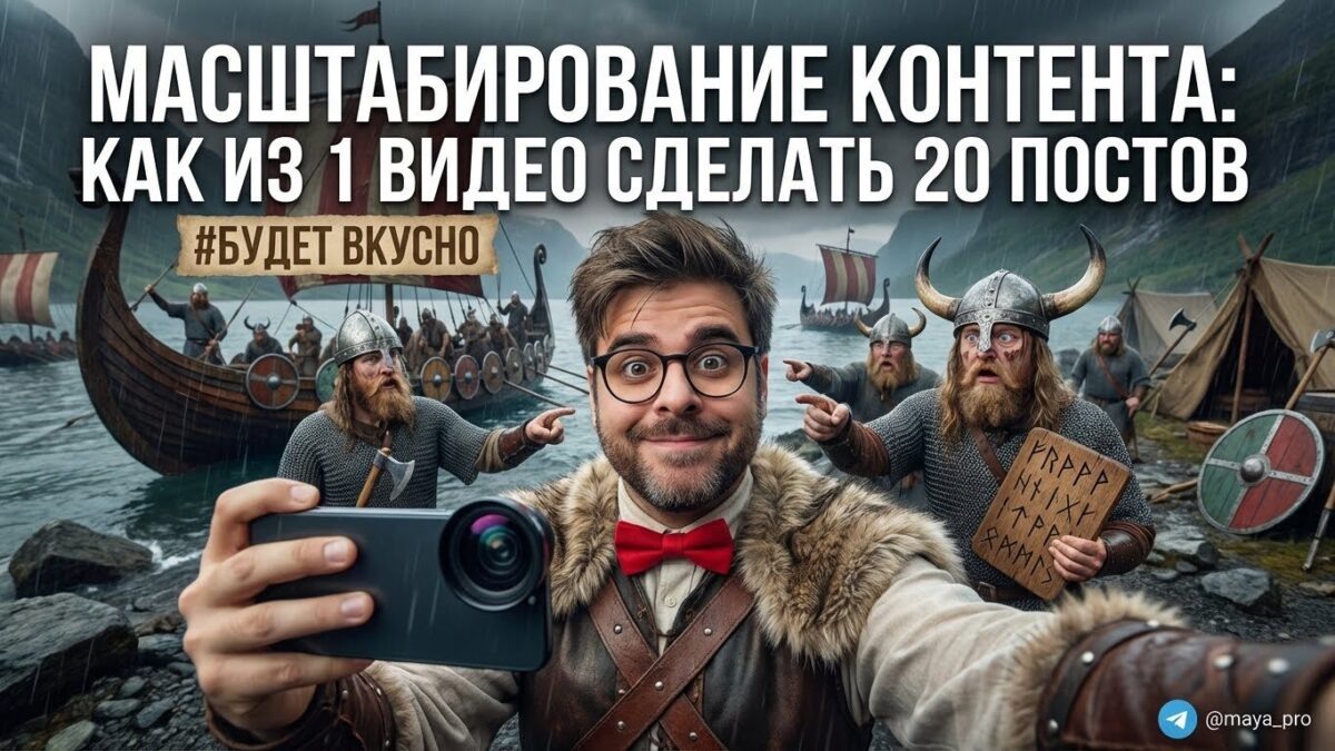    Как эффективно использовать одно видео для создания множества постов Артур Хорошев