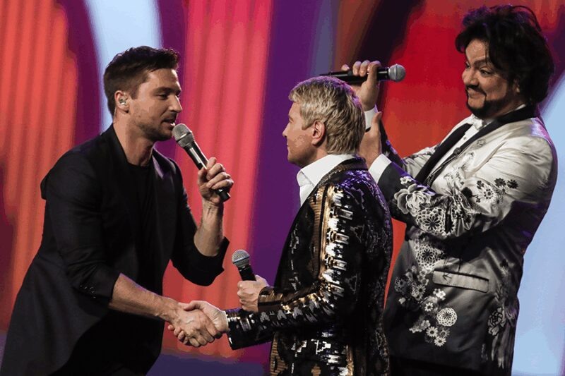    Несменяемая троица российской эстрады, по мнению Сергея Соседова.