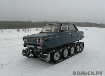 Уникальный вездеход из Вольского района выставили на продажу