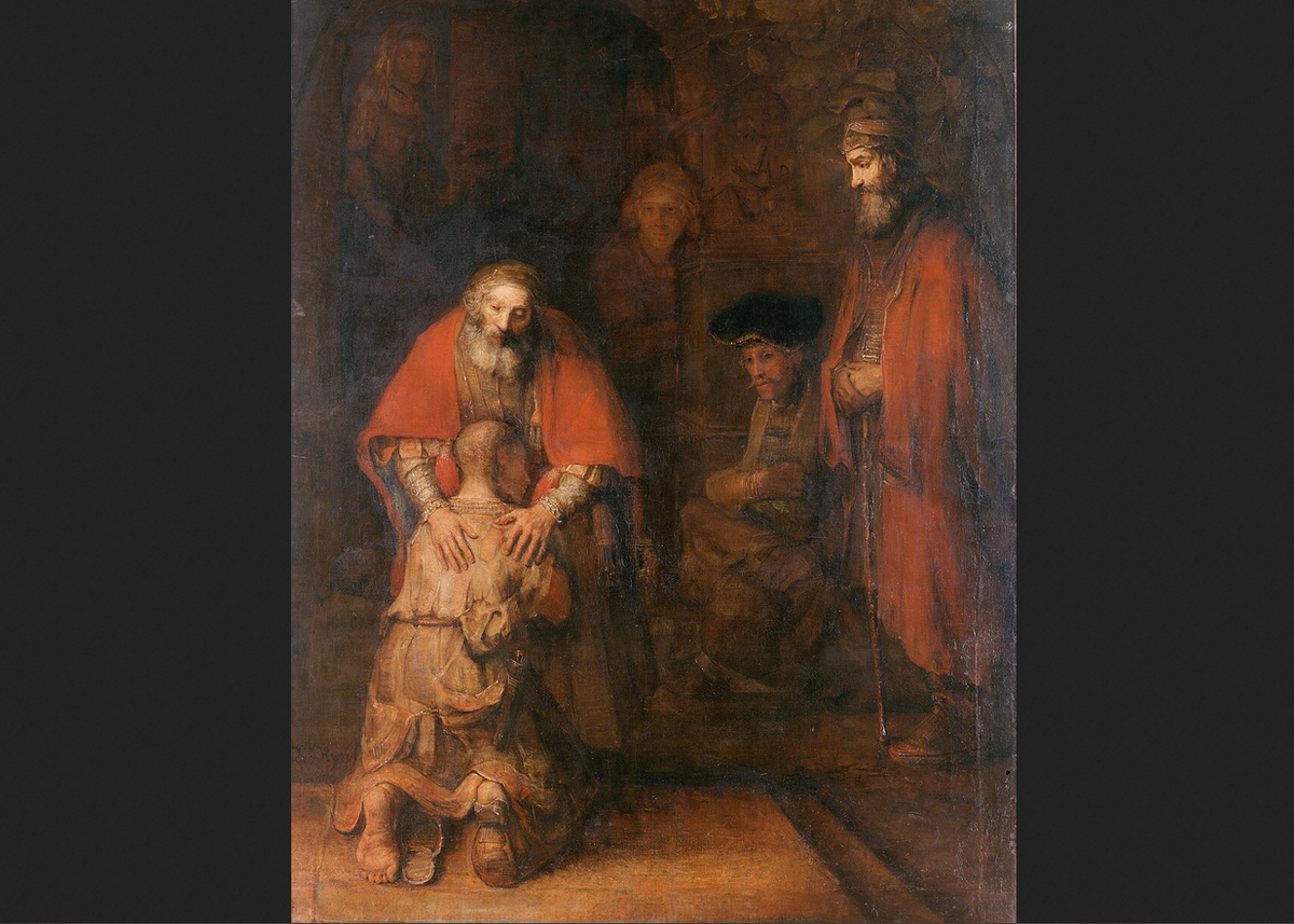 Рембрандт ван Рейн. «Возвращение блудного сына»