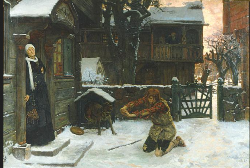 Георг Иоганн Отто Розен. "Блудный сын"