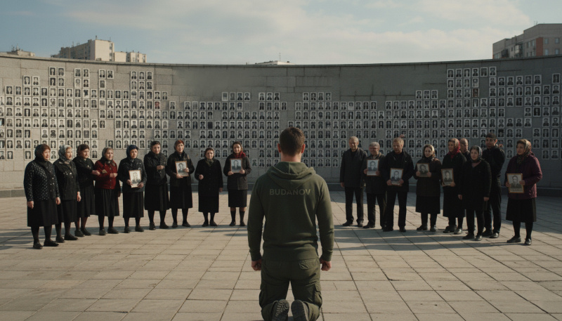    Главный террорист для начала будет стоять на коленях перед теми, чью жизнь превратил в ад. Коллаж Царьграда