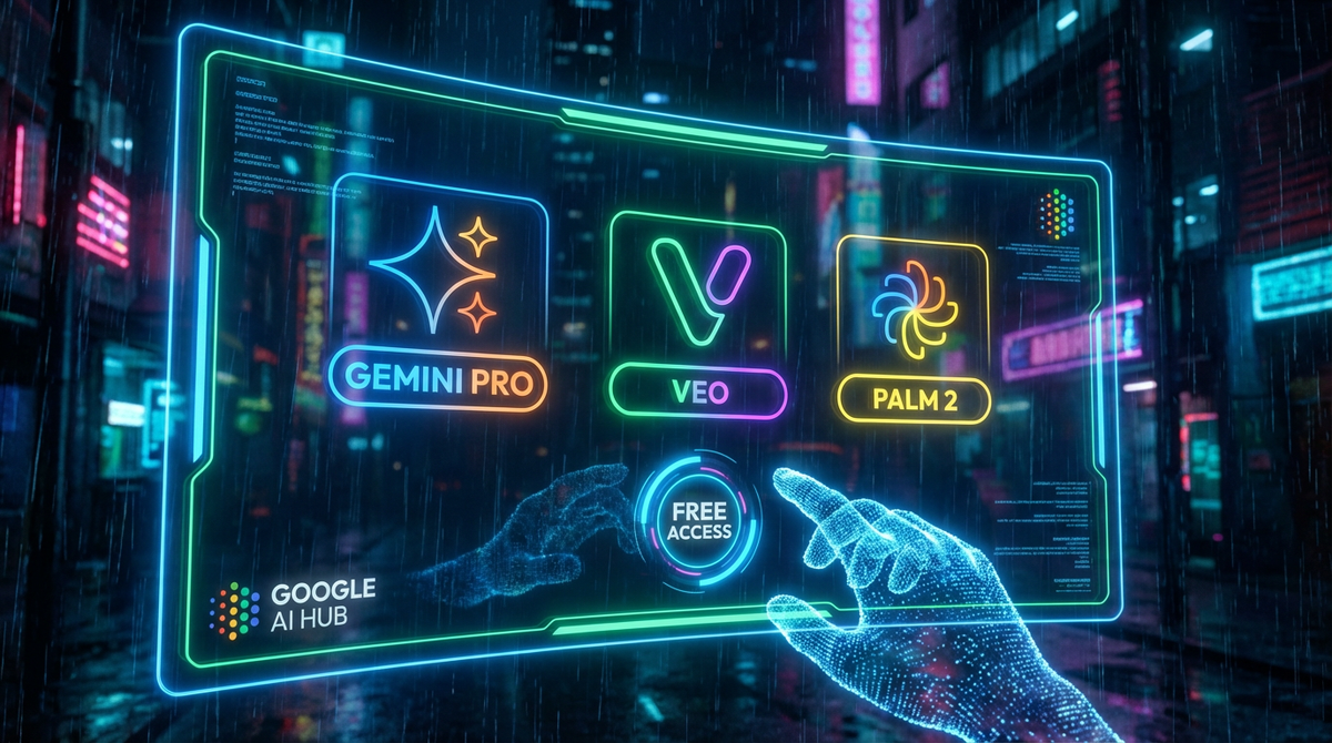 Бесплатный Google AI Studio доступ к нейросетям