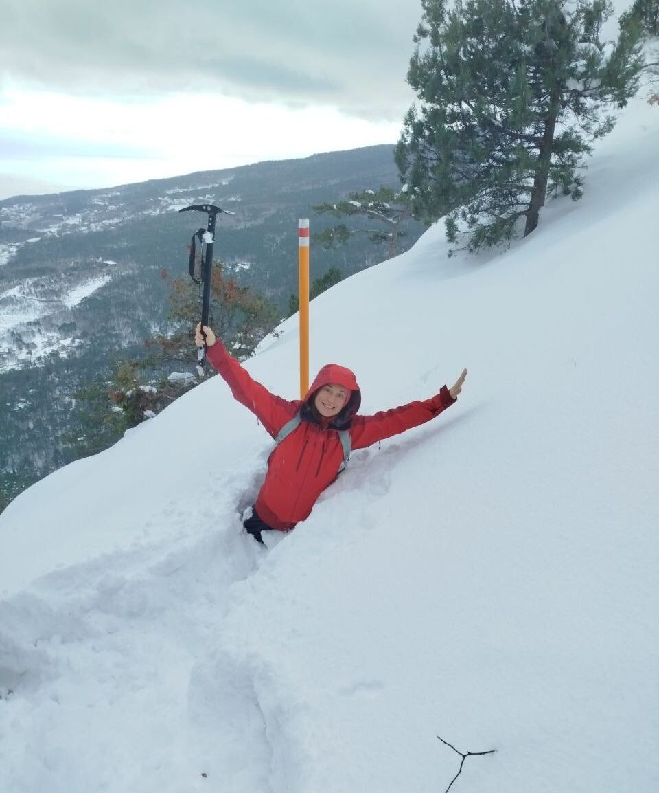 По пути на вершину Ставри-Кая