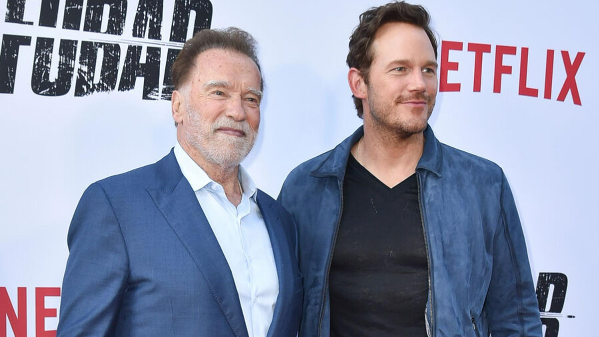    Арнольд Шварценеггер и Крис Пратт. Фото: Richard Shotwell/Invision/AP