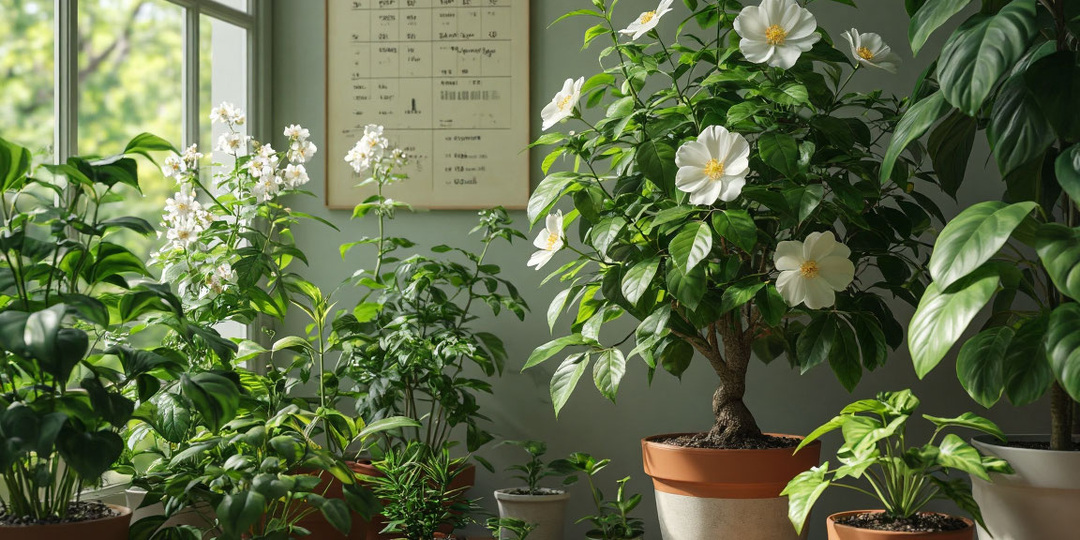 Когда пересаживать комнатные цветы в феврале 2026? Благоприятные дни по лунному календарю — ваш ключ к пышному цветению