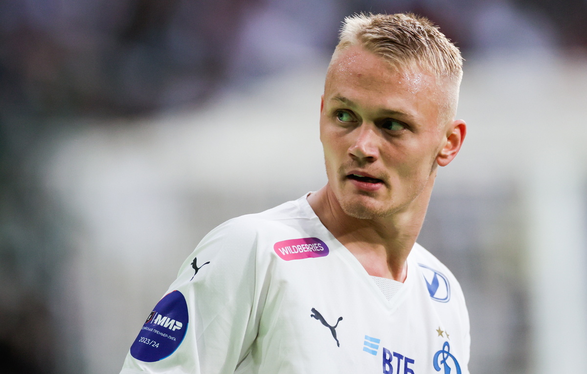    Нападающий "Динамо" Константин Тюкавин  Михаил Синицын/ТАСС