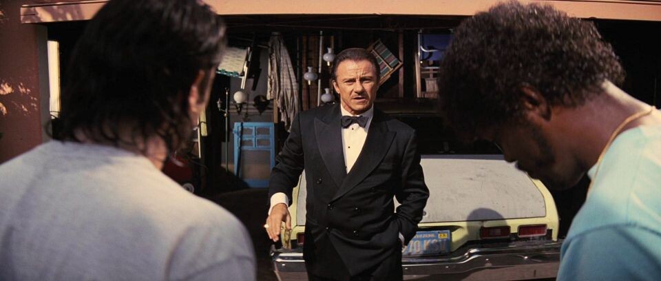 Чистильщик в киноленте "Криминальное чтиво"