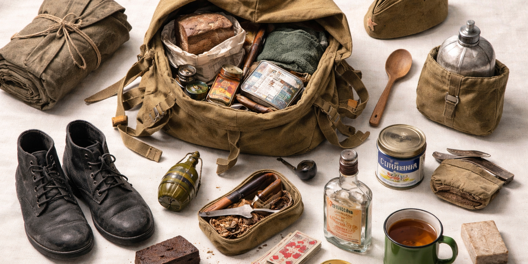 Что было в вещмешке советского солдата, чего никогда не было у солдата Вермахта?