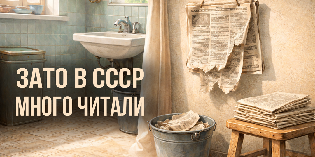 Почему в СССР не было туалетной бумаги до 1969 года и чем пользовались люди?
