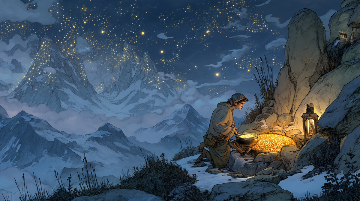 Легенда о золотом рёшти — даре живых Альп