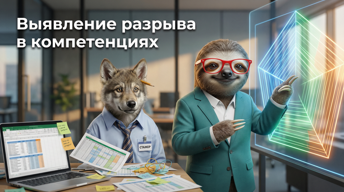 Выявление разрыва в компетенциях