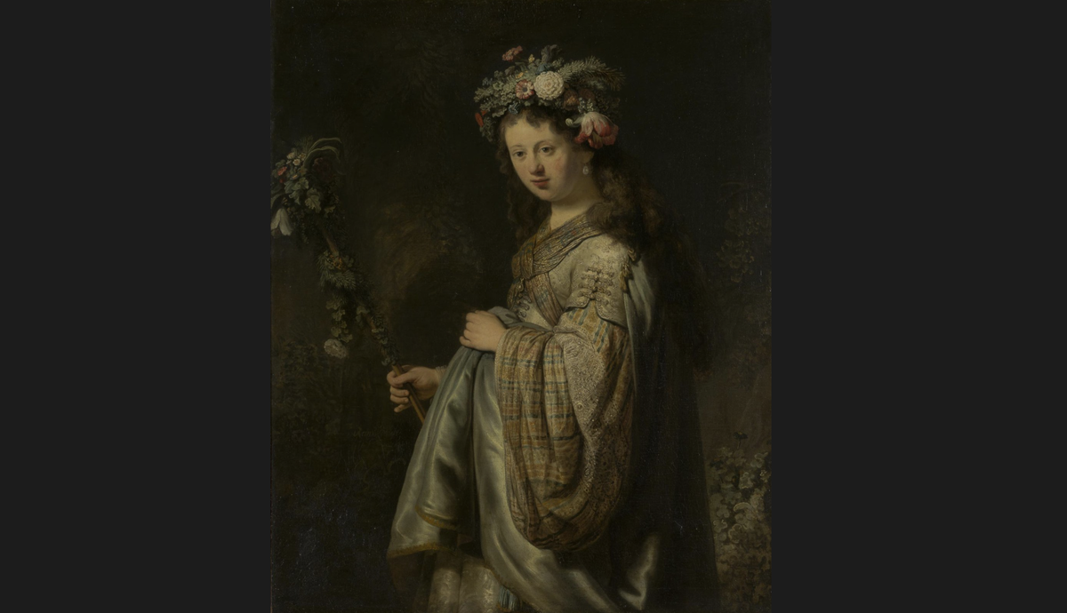 Картина "Флора" Рембрандта