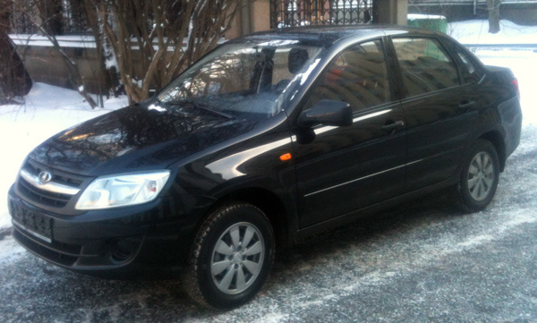 Моя старая «Гранта» 2014 г.в.