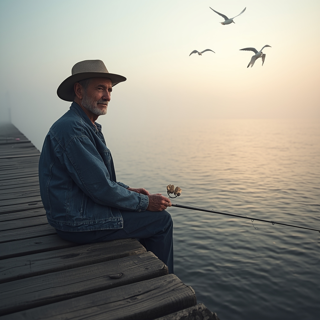 Сосед по берегу тянет рыбу одну за другой. Я долго не понимал, в чём разница