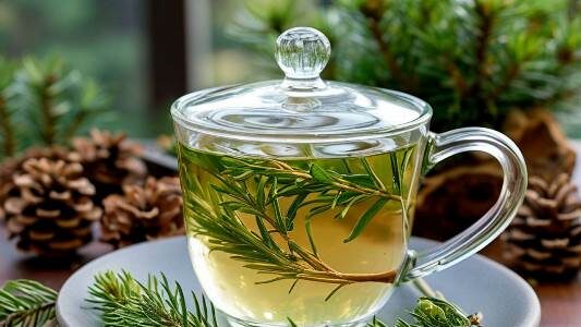 Полезный хвойный чай, как заварить