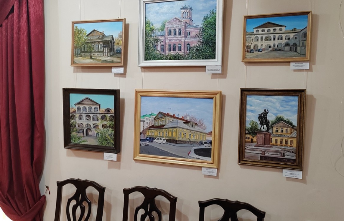 Выставка «Архитектурные изыски провинциального города». «Музей культуры». 2025 г.