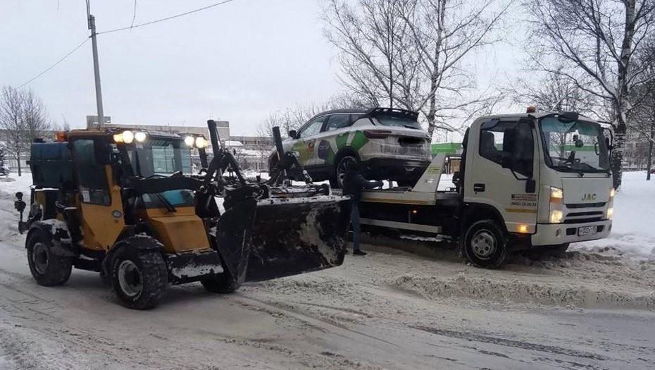    Комтранс Петербурга в снегопад усилил мониторинг правил парковки Автор фото: комитет по транспорту Петербурга