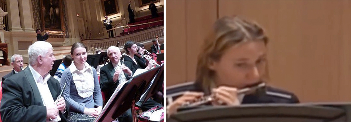 Мария Григорьева, флейтистка Центрального оркестра ВМФ России