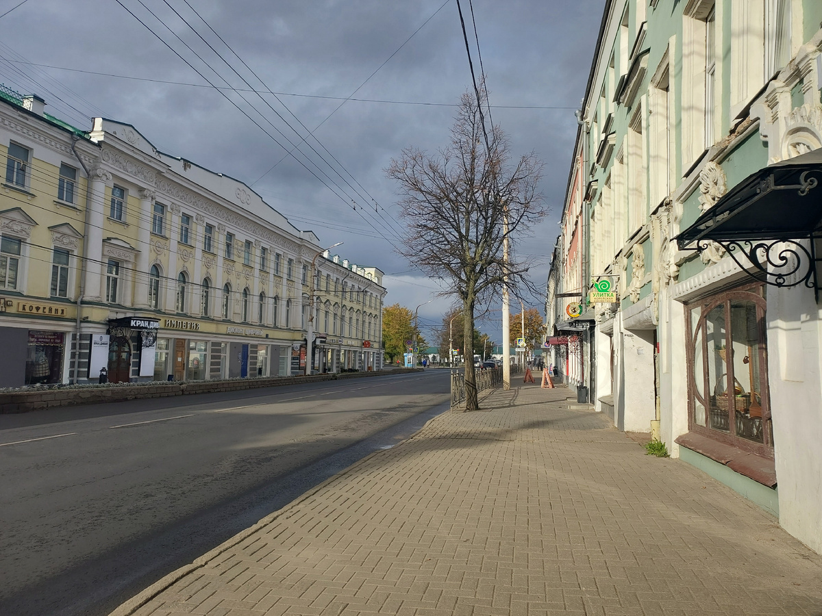 Улица в Костроме. Источник - Алина Ибряева. 