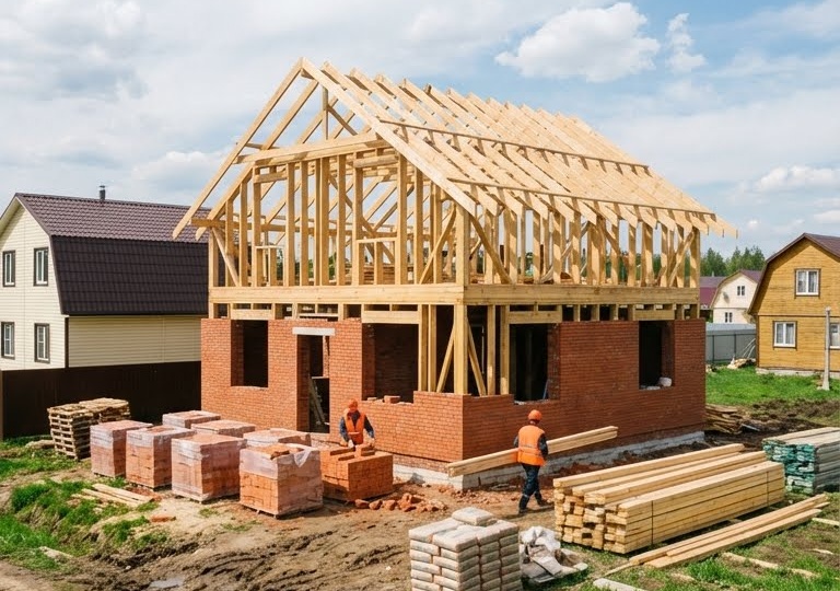 Сколько на самом деле занимает путь от покупки участка до жизни в доме.