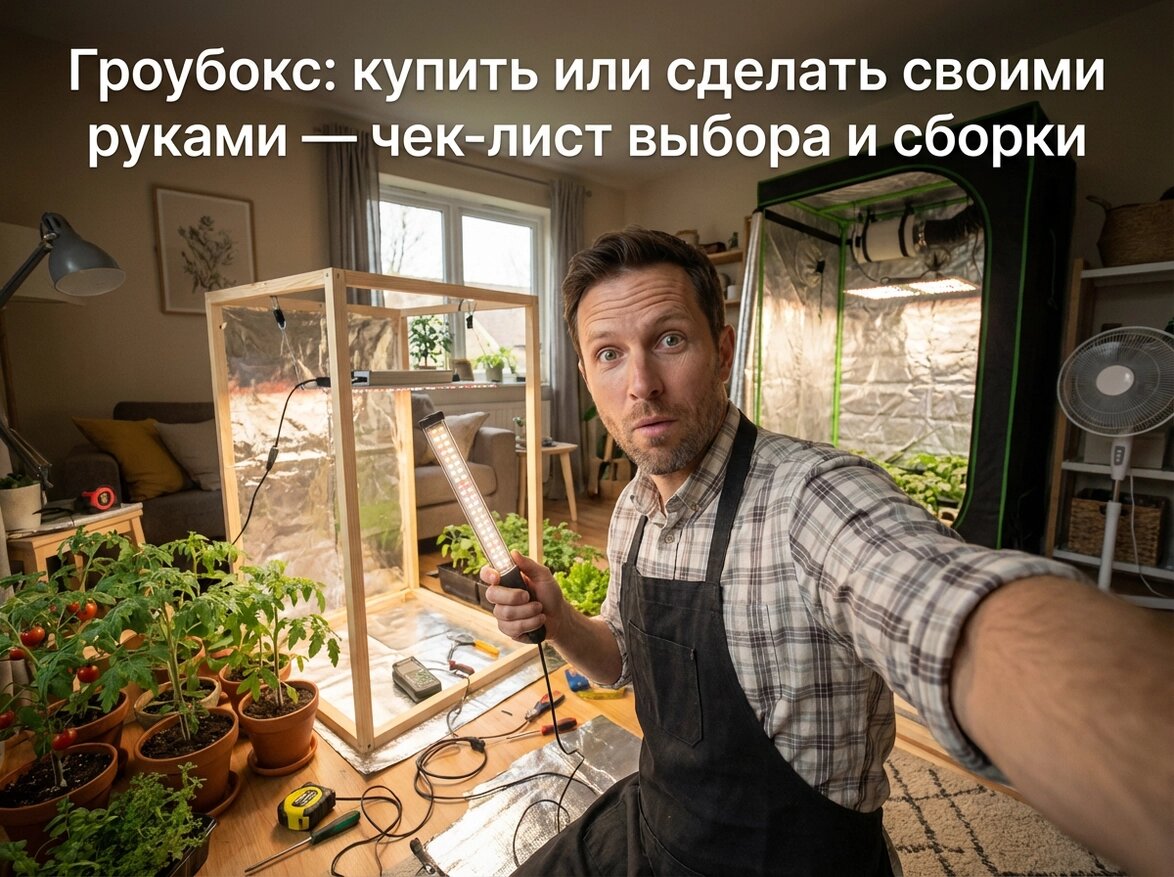 Сделать гроубокс своими руками или купить готовый гроубокс под ключ