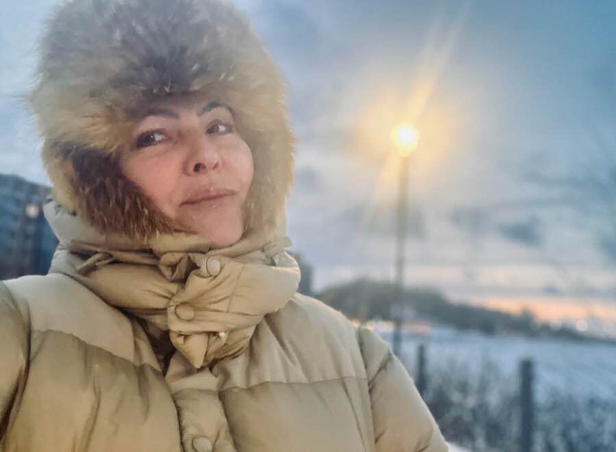 Тося. Зима. Петербург Фото автора канала