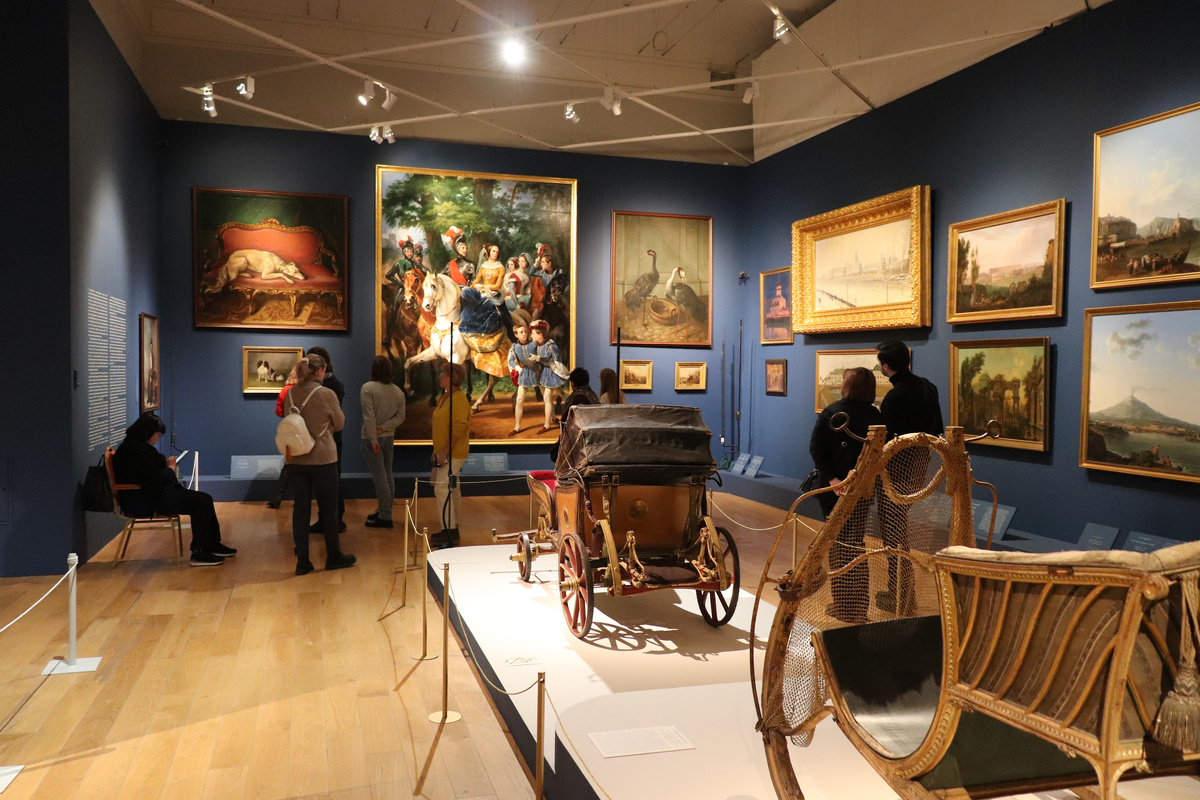 Та самая "Царскосельская карусель" Ораса Верне