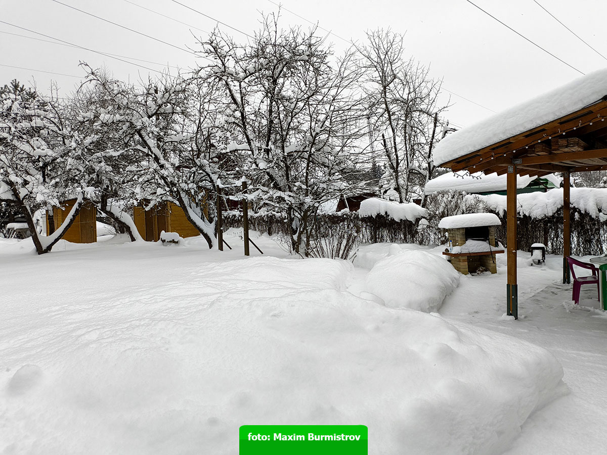 Зашквар, и это еще месяца зимы нет!