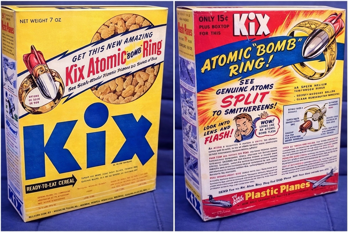 Упаковка хлопьев Kix