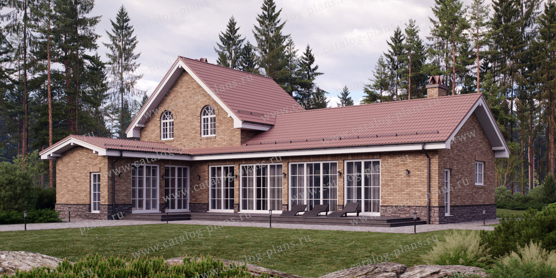 Банный комплекс 191 м²: это баня или уже дом? Разбираем проект 68-84