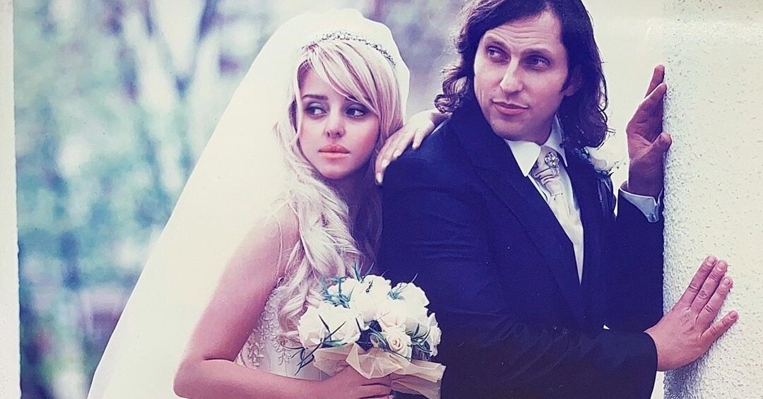 Артур Пирожков с женой Анжеликой.