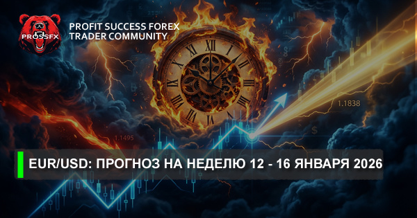EUR/USD: прогноз на неделю 12 - 16 января 2026