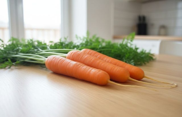 Нантская 4 — та самая классическая морковь, которая прощает ошибки и стабильно даёт урожай. Хорошо растёт в разных регионах и на разных почвах, формируя ровные, сочные корнеплоды с насыщенно-сладким вкусом.  📷
