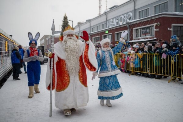    Фото: поезд Деда Мороза. vk.com