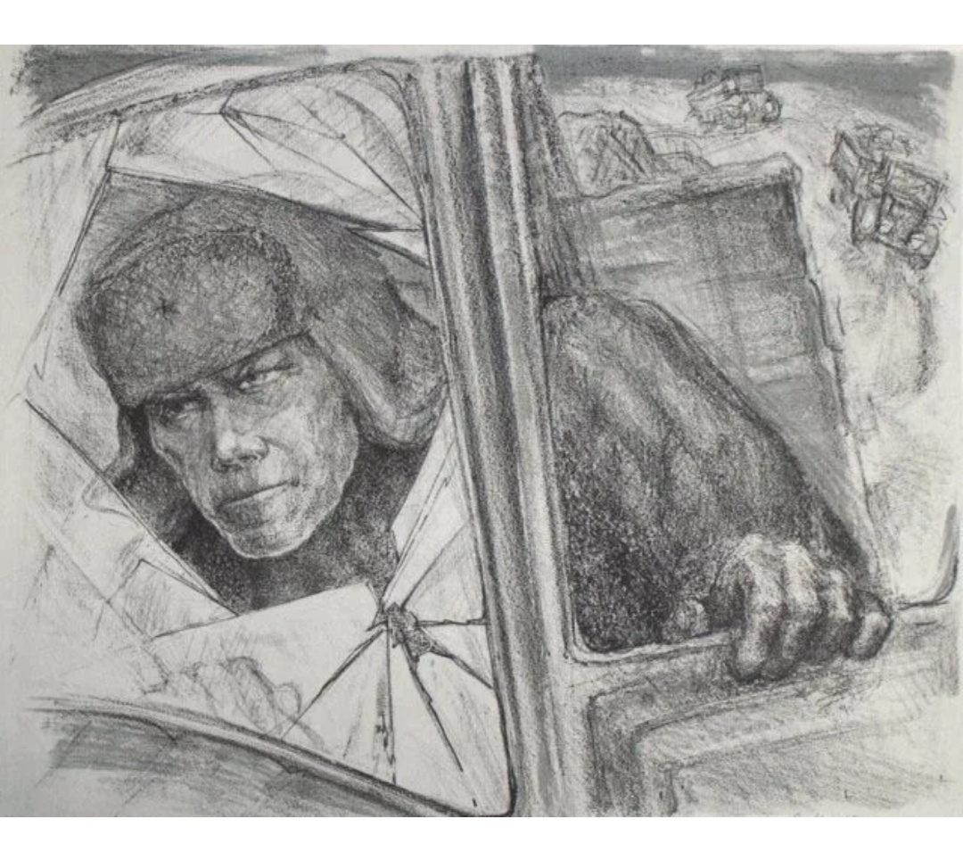 Художник Елена Марттила. Подвиг МаксимаТвердохлеб