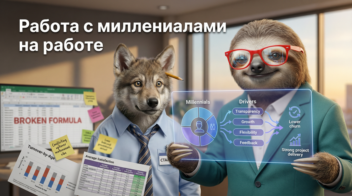 Работа с миллениалами на работе