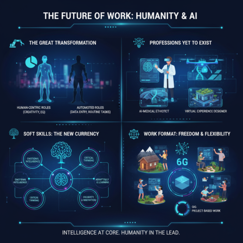Рынок труда будущего: Конец профессий или новая эра человечности?