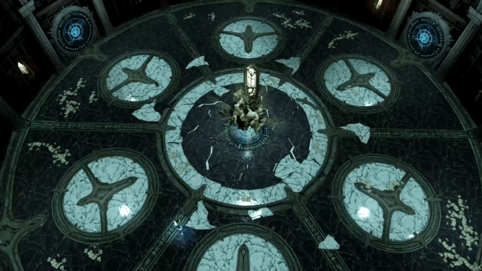 Gif картинка "Новый портал под книжником"