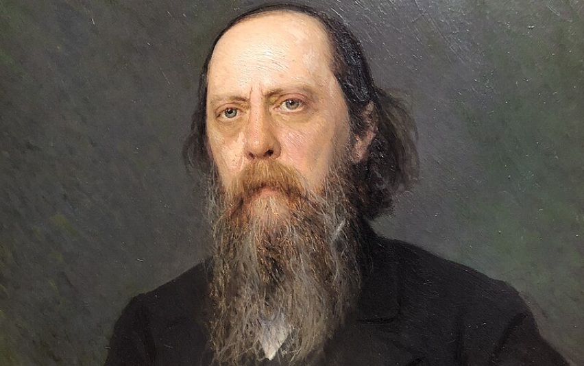 Портрет писателя М. Е. Салтыкова-Щедрина. И. Н. Крамской, 1879 