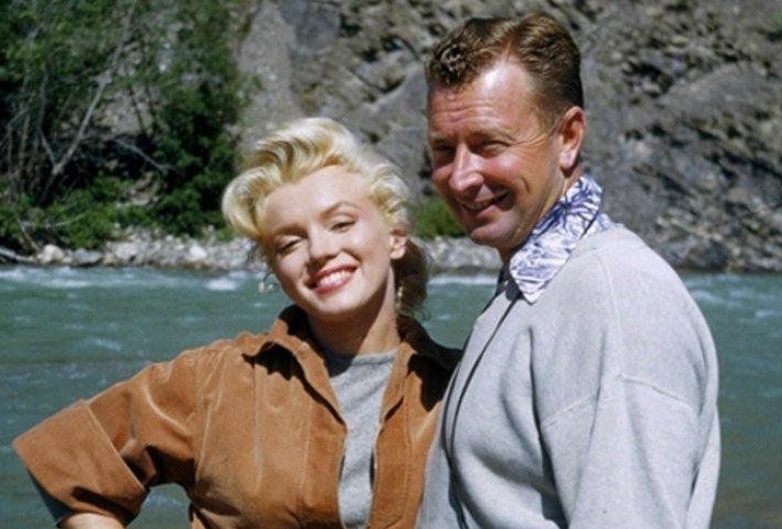 Алан Снайдер и Мэрилин Монро