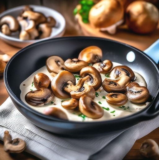 🍽️ Опята, жаренные в сметане 🍀 Комиссаров Эдуард Михайлович 🍀 Вкусные рецепты 2026